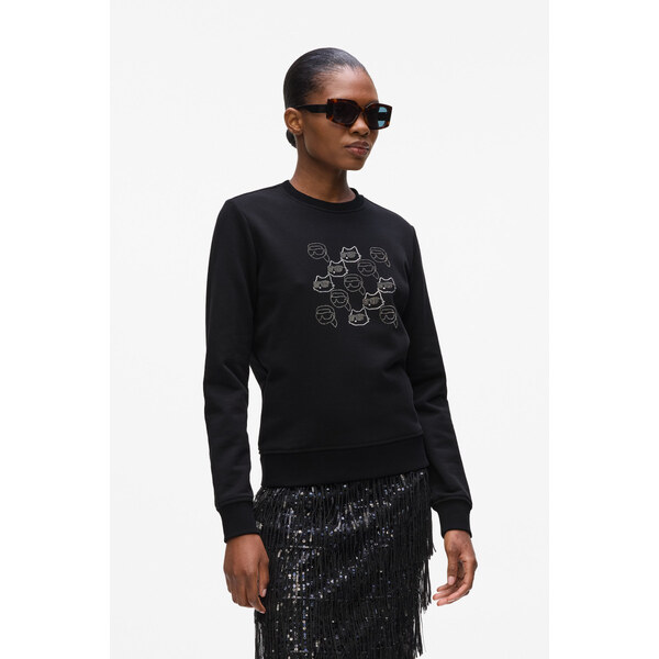 MIKINA KARL LAGERFELD IKON SEASONAL RS SWEATSHIRT 65902121