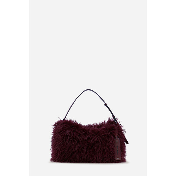 KABELKA KARL LAGERFELD K/WEAVE SHOULDERBAG FAUXFUR 65902135