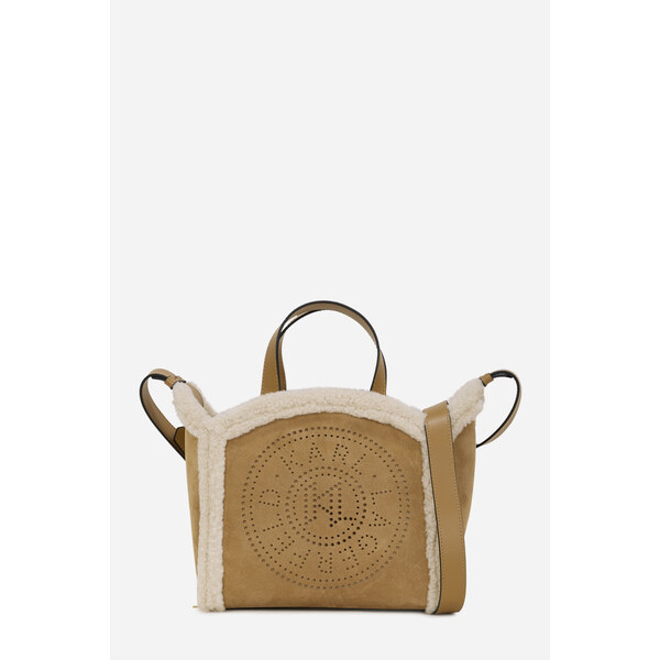 KABELKA KARL LAGERFELD K/CIRCLE SM TOTE SHEARLING 65902144