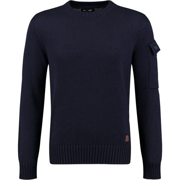 Key Largo Sveter Soho námornícka modrá 65905795