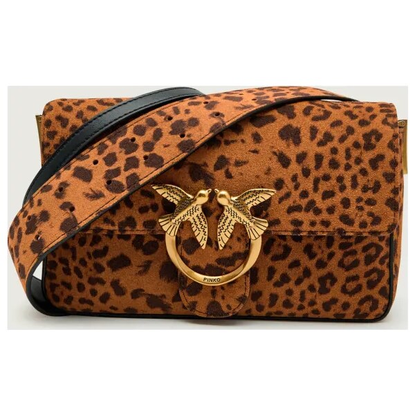 Pinko Kabelka na rameno LOVE ONE SLOUCHY MINI | semiš 65896875