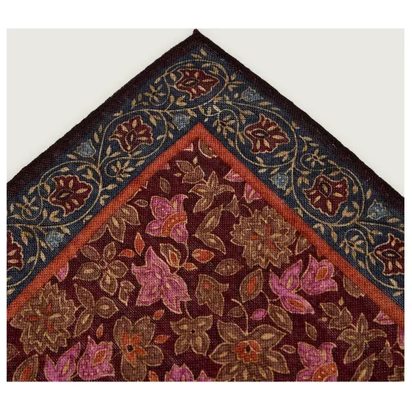 Oscar Jacobson Vlnená vreckovka do saka | s prímesou hodvábu 65900425