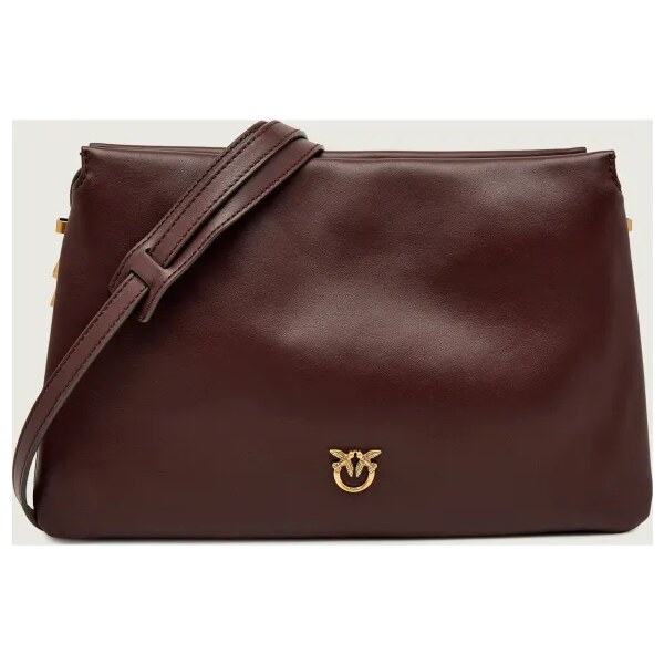 Pinko Kožená kabelka na rameno TRIPLET 65900408