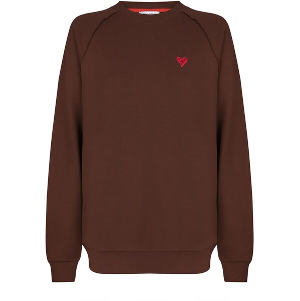 Felix Hardy Mikina hnedá / červená 65906568