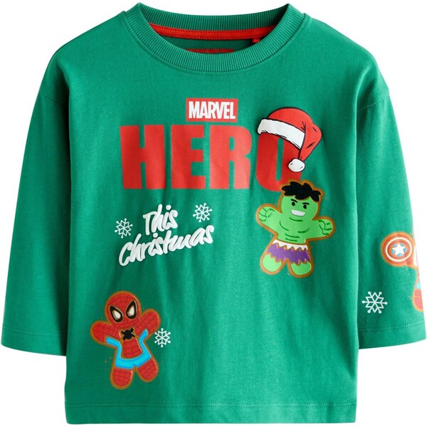 Next Tričko Marvel zelená / zmiešané farby 65906614
