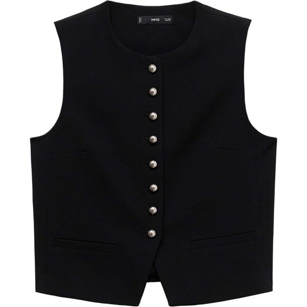 MANGO Vesta k obleku Gabo čierna 65906769