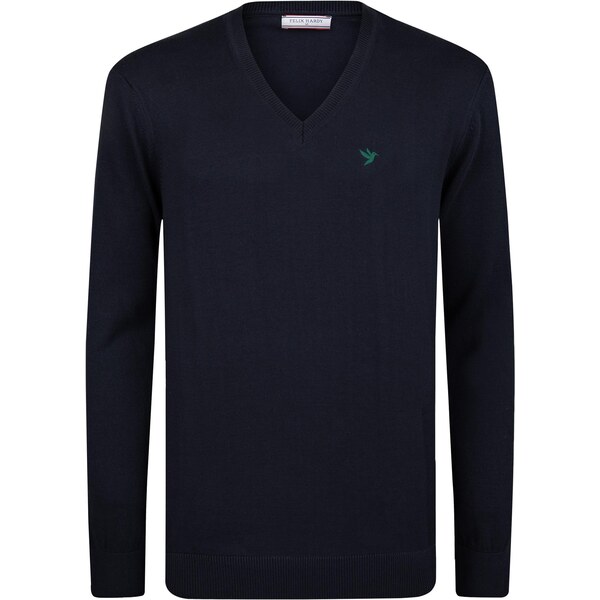 Felix Hardy Sveter námornícka modrá / tmavozelená 65906765