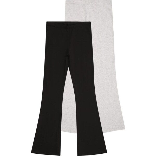 NAME IT Nohavice sivá melírovaná / čierna 65906923