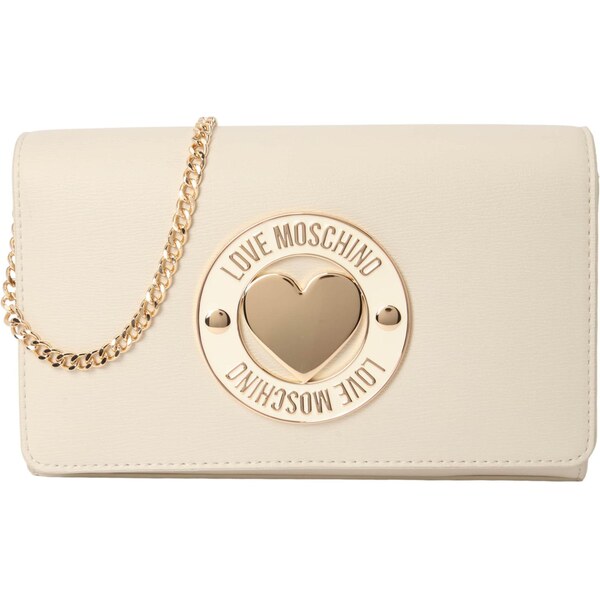 Love Moschino Taška cez rameno krémová / zlatá 65906998