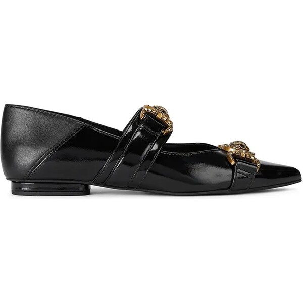 Kožené balerínky Kurt Geiger London Mansion Point Slip On 65902943