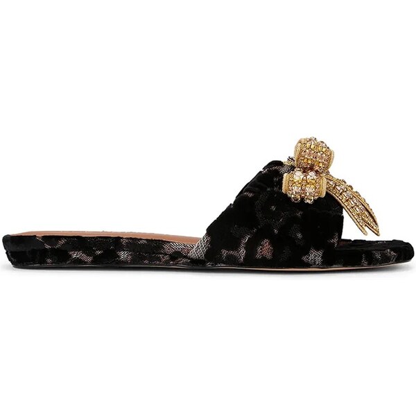 Šľapky Kurt Geiger London Kensington Bow Flat Sdl 65902983