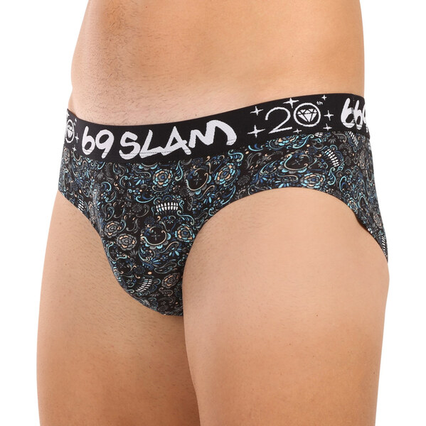 Pánske slipy 69SLAM Andreas hip bamboo SKULLER (MBFSUR-BB) 65911431