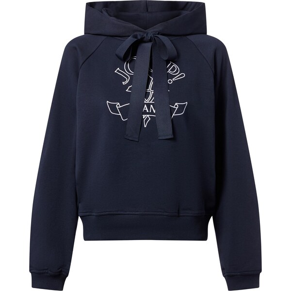 JOOP! Jeans Mikina Tinna námornícka modrá / biela 65253757