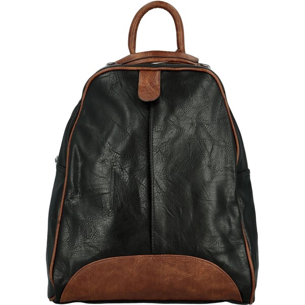 Dámsky kabelko/batôžtek čierno/hnedý - Paolo bags Matti čierna 65973329