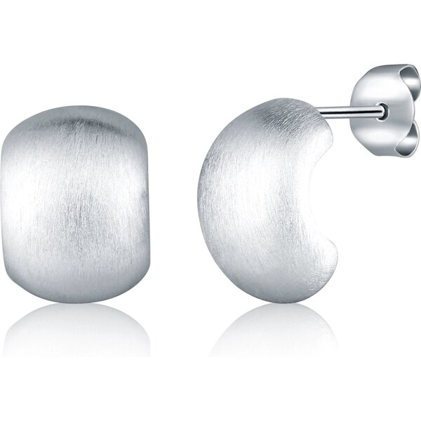 JVD Matné strieborné visiace náušnice SVLE2665X860000 66578131