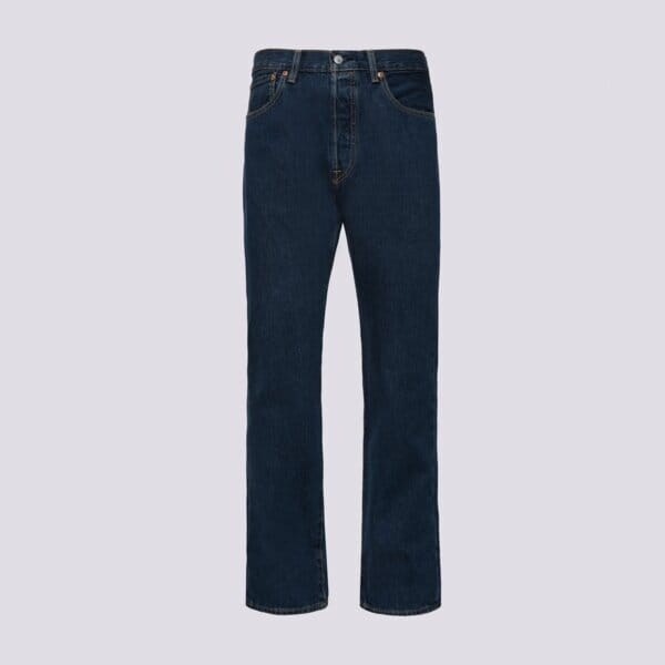 Levis Nohavice 501 93 Straight Dark Indigo - Flat Finish Muži 65914280