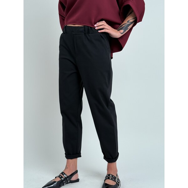 TOSCANA Čierne nohavice CHAVIER 65914674