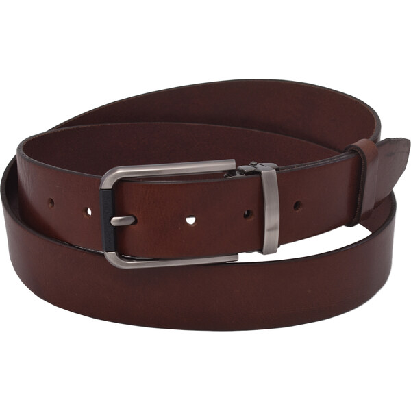 Mercucio Pánsky kožený opasok 754-35-16 hnedý pracka Konštantín 65916079