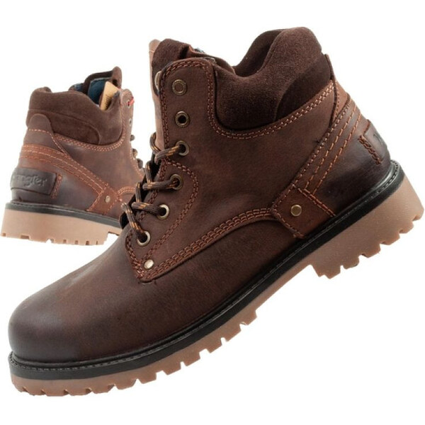 Wrangler Yuma pánske sobolie topánky elegantné kožené topánky 65916455