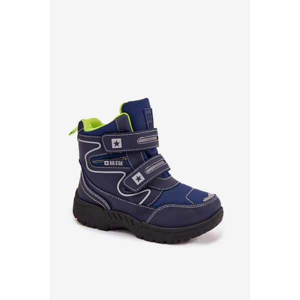 Big Star Shoes Ocieplane Dziecięce Śniegowce Trapery Big Star OO374049 66663805