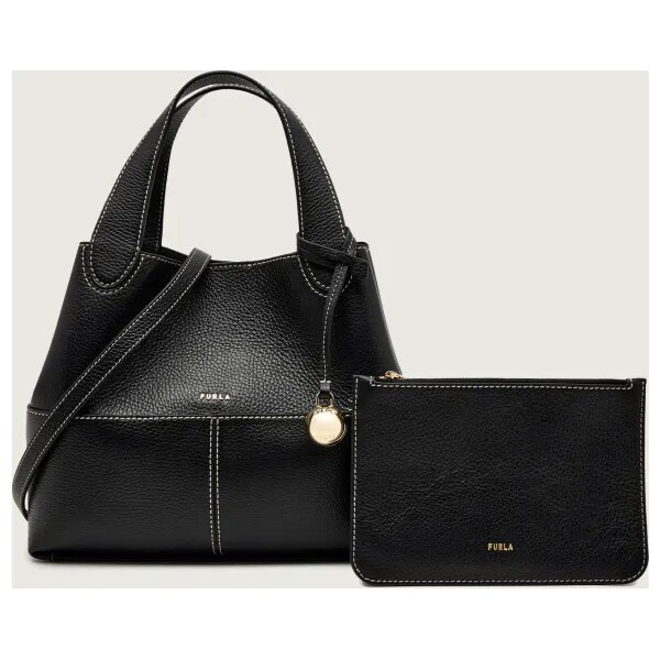 Furla Kožený kufrík + príručná taštička FURLA PRIMROSE M 65915641