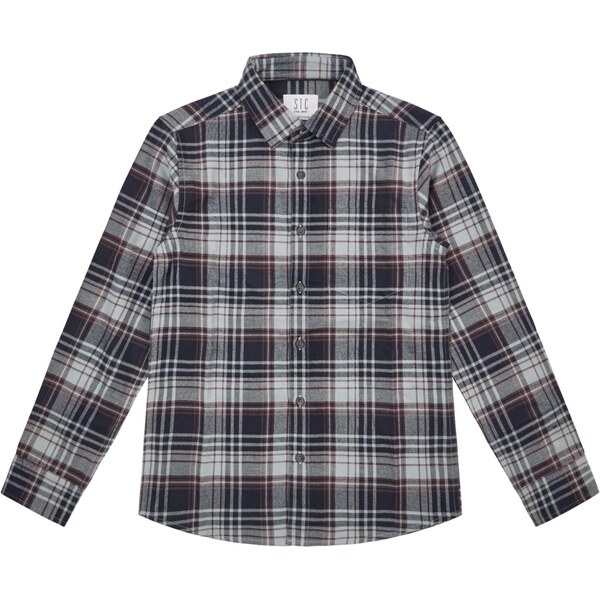 STACCATO Košeľa námornícka modrá / svetlosivá / burgundská 65921352