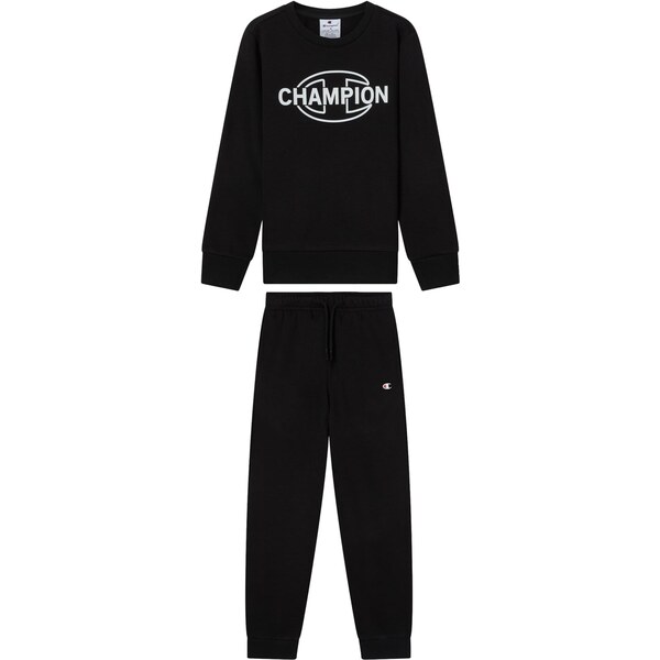 Champion Authentic Athletic Apparel Joggingová súprava čierna / biela 65922962