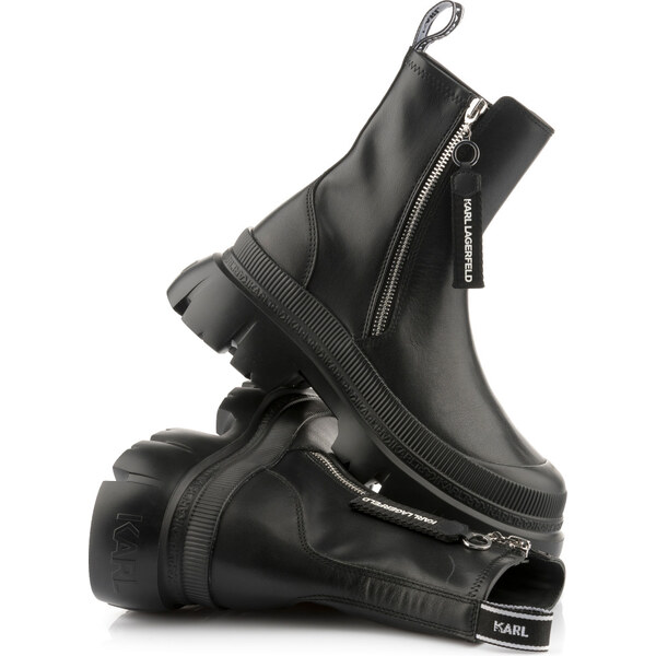 ČLENKOVÁ OBUV KARL LAGERFELD TREKKA MAX HI ANKLE ZIP BOOT 67047563