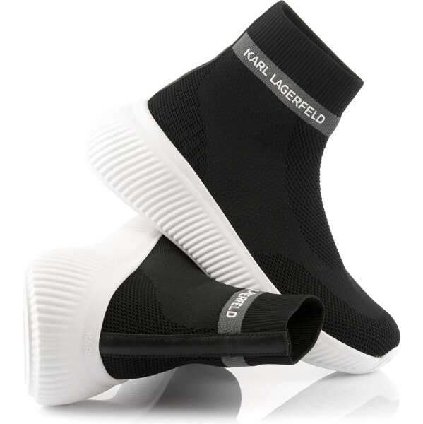ČLENKOVÁ OBUV KARL LAGERFELD KREEPER RUN MID SOCK BOOT 67047564