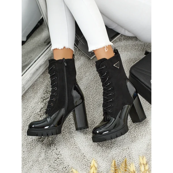 Resti Womens Event Bramble Eco-Suede Heeled Ankle Boots 65927892