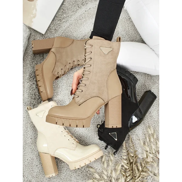 Resti Womens Event Bramble Eco-Suede Heeled Ankle Boots 65927895