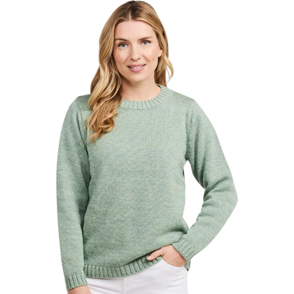 Vlnka Dámsky Supersoft Merino sveter s okrúhlym výstrihom tyrkysová 65931141