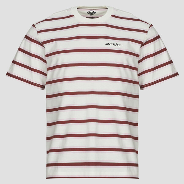 Dickies Tričká s krátkym rukávom YORK STRIPE TEE SS EGRET Dickies 65952904