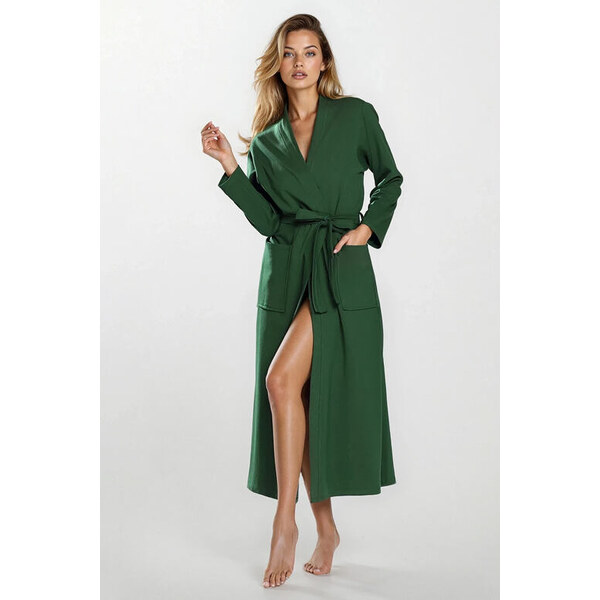 DKaren Dámsky župan z bavlny Melissa zelený 33547408