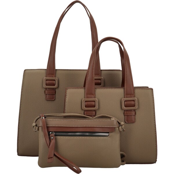 Dámsky set kabeliek khaki - Maria C Savina Khaki 65973371