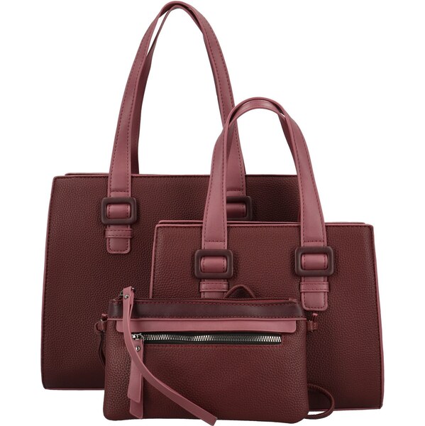 Dámsky set kabeliek vínový - Maria C Savina vínová 65973369