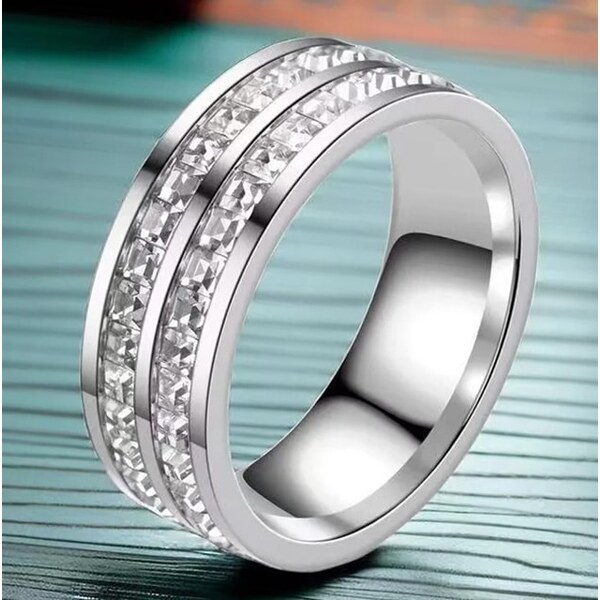 Oceľový prsteň Glare 382 - 47 65932945