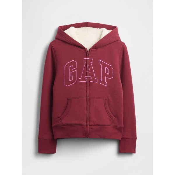 GAP Dívčí zateplená mikina Logo Fleece 790007-00 66265252