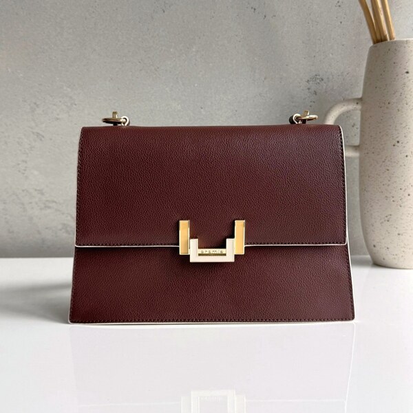 Kožená kabelka CROMIA Bea 65953148