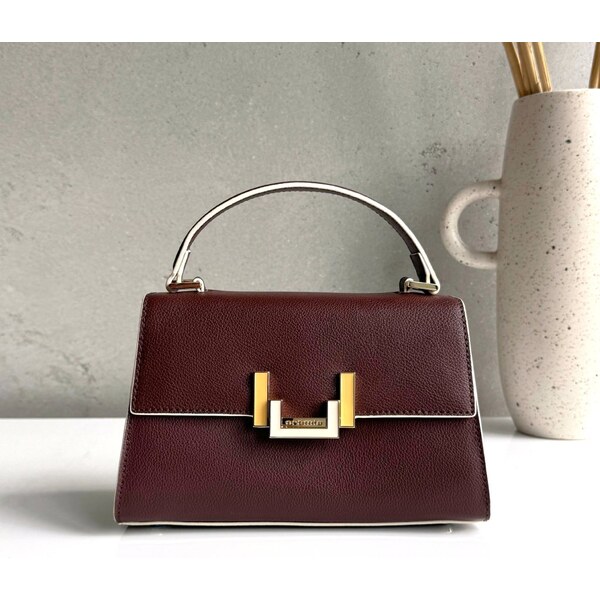 Kožená kabelka CROMIA Bea 65952906