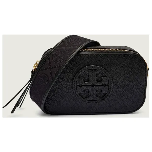 TORY BURCH Kožená crossbody kabelka Miller Mini 63457424