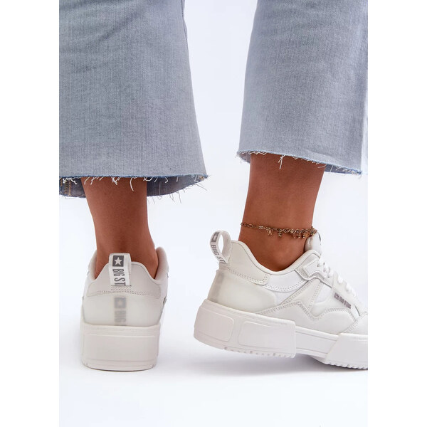 Big Star Shoes Dámske tenisky Big Star Memory Foam System White 57058490