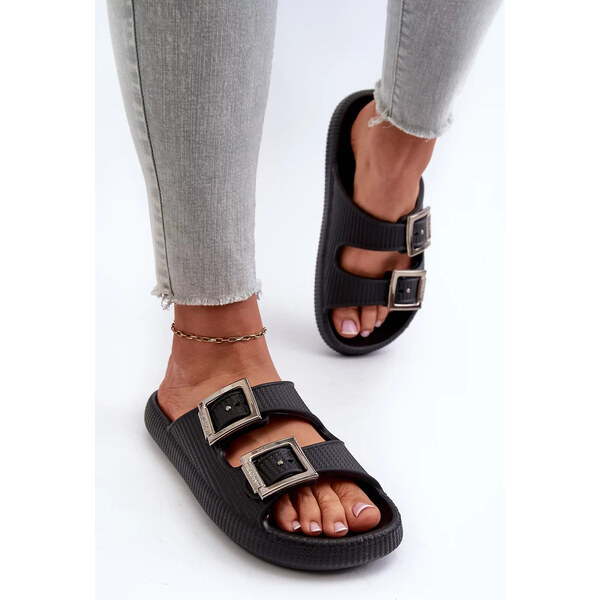 Kesi Ľahké dámske papuče ZAXY Black 57164320