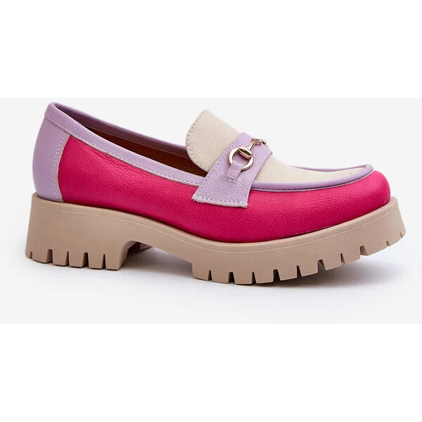 Kesi Dámske kožené mokasíny Zazoo , béžové 57058545