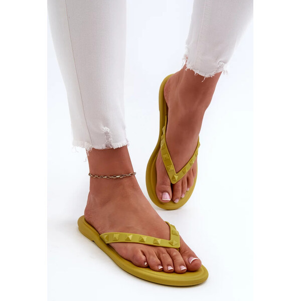 Kesi Dámske ploché flexibilné žabky ZAXY Lime 57468586