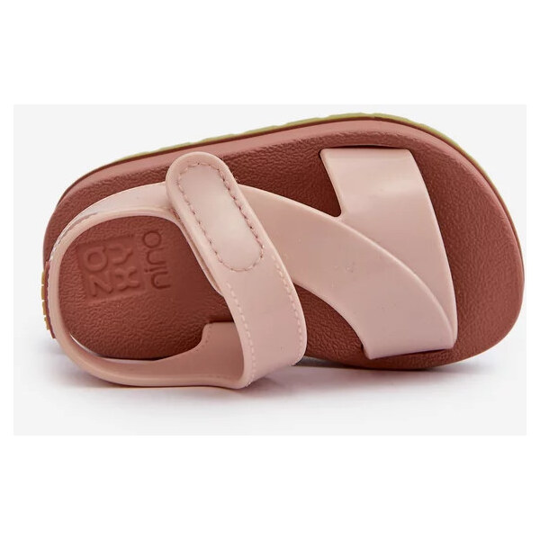 Kesi Detské sandále na suchý zips Voňavé ZAXY Svetloružové 57117895