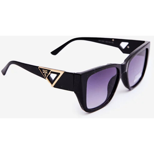 Kesi Dámske slnečné okuliare s ozdobnými detailmi UV400 čierne 58208624