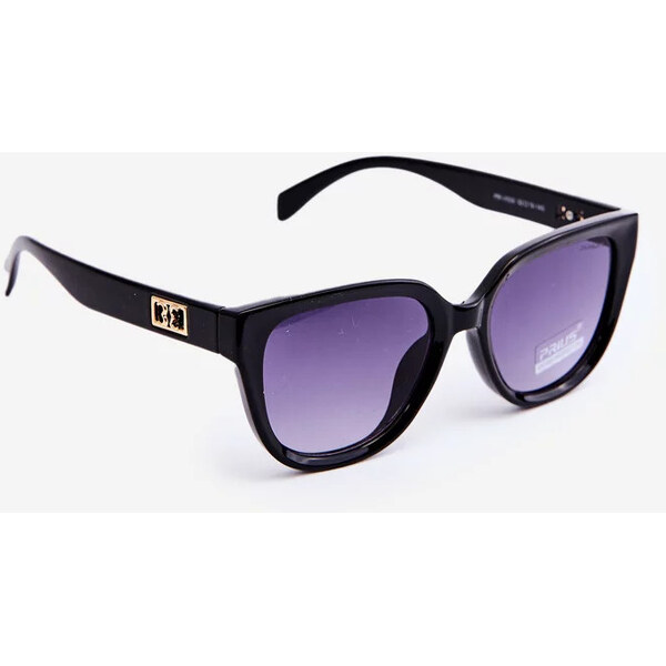 Kesi Dámske slnečné okuliare so zlatými detailmi UV400 čierne 58208618