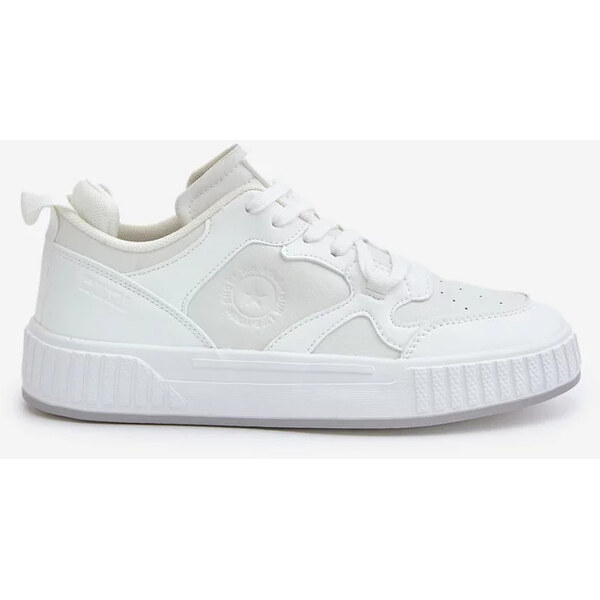 Big Star Shoes Pánske tenisky z eko kože Big Star White 57847932