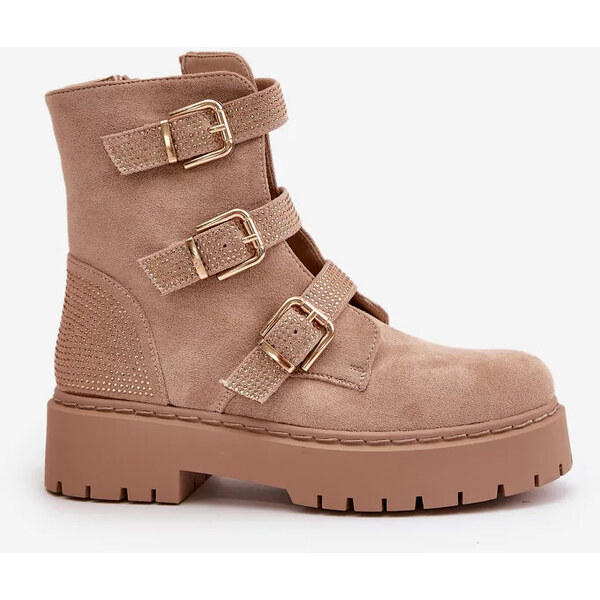 Kesi Zateplené dámske členkové topánky s prackami Tiaeliana 62288996